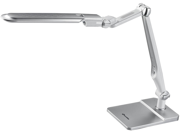 LED stmívatelná stolní lampa MATRIX 10W 600lm - stříbrná - volitelná barva světla