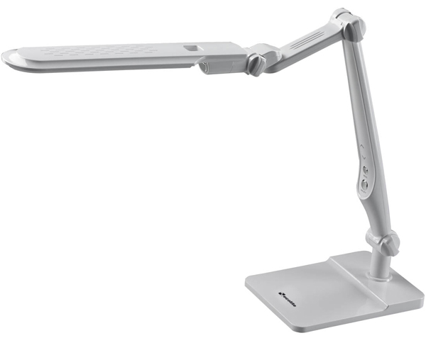 LED stmívatelná stolní lampa MATRIX 10W 600lm - bílá - volitelná barva světla