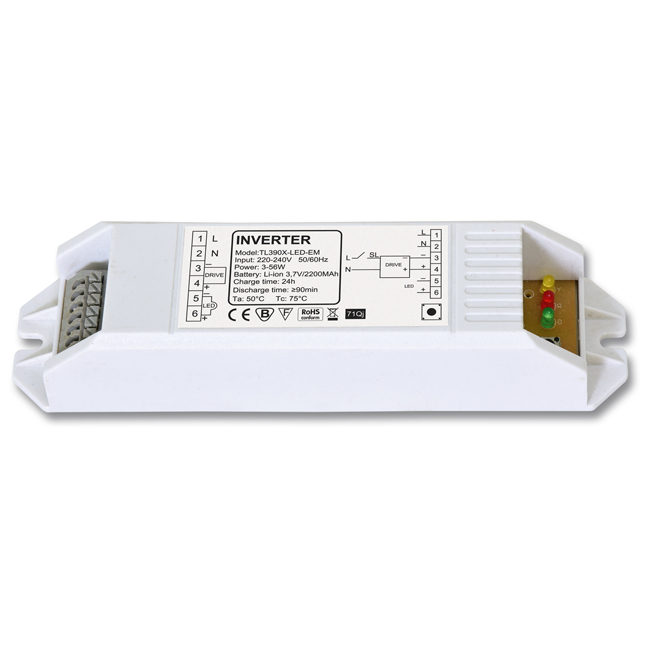 Nouzový modul EMERGENCY pro LED osvětlení s výkonem 3-56W - minimální odběr 4 kusy