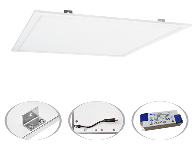 LED panel ZEUS 60x60cm 45W záruka 5 let, vysoká svítivost 5000lm